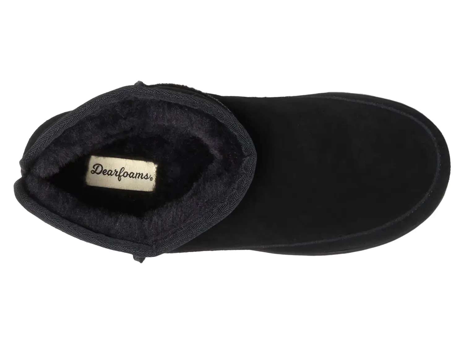 Gretchen Угги Slipper - женские Dearfoams, Black — фото 4