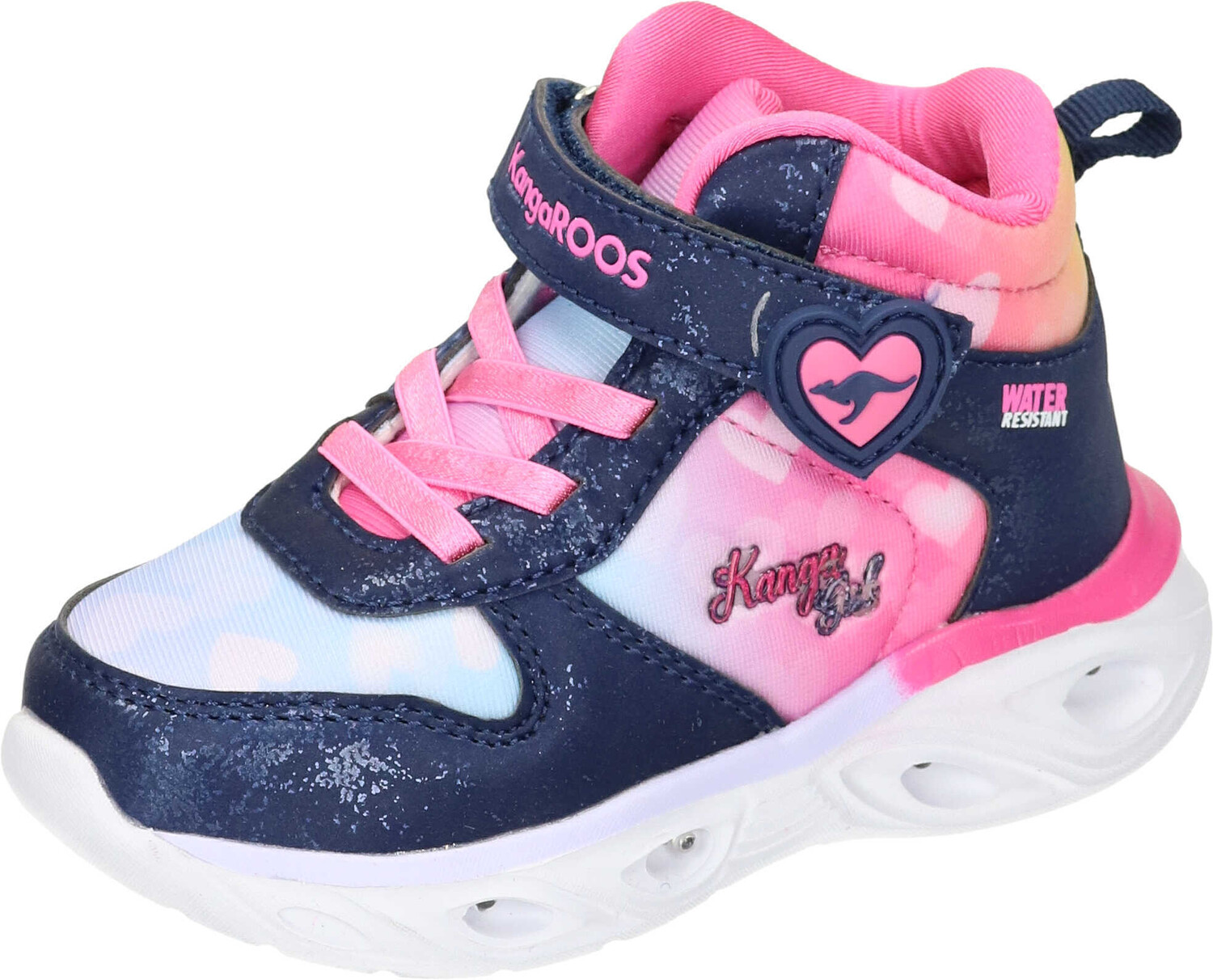 

Сапоги Kangaroos Freizeit, цвет dk navy/daisy pink