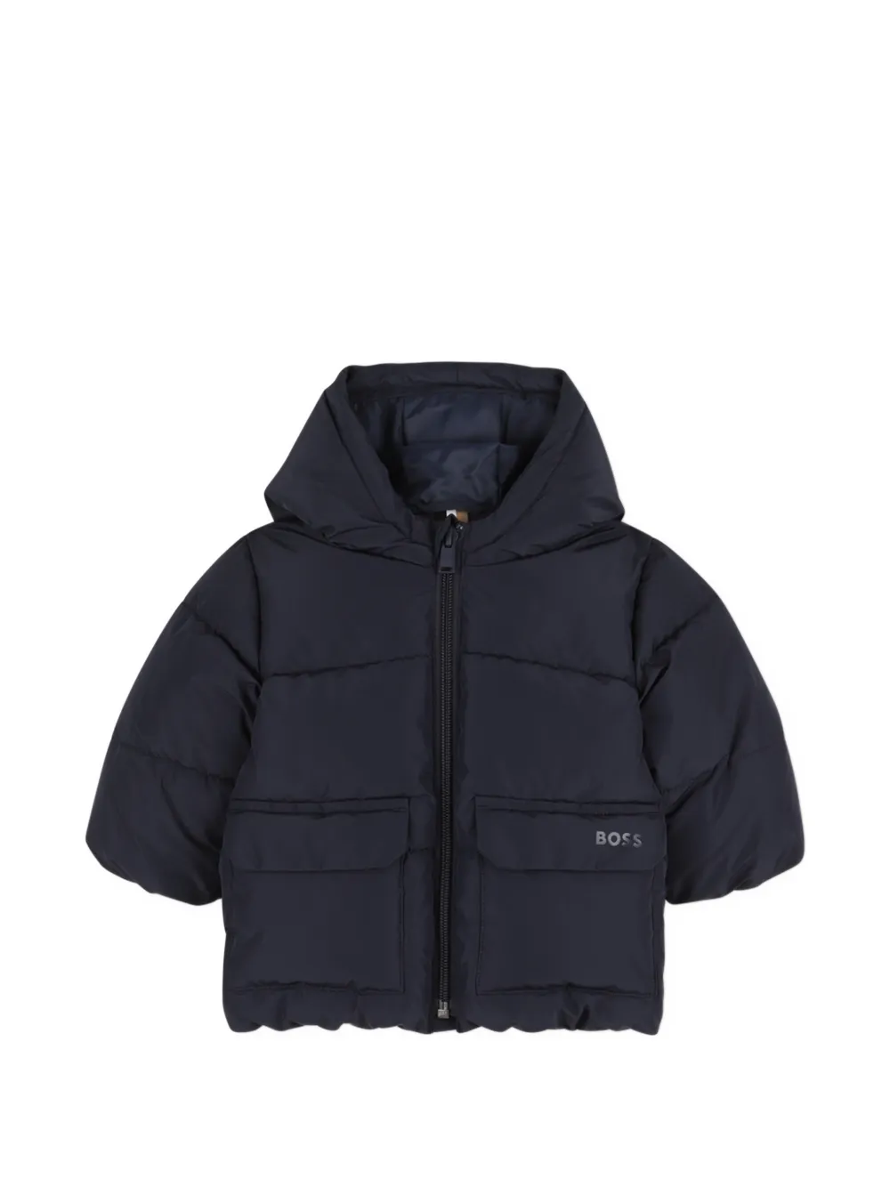 

Куртка с капюшоном BOSS Kidswear, синий