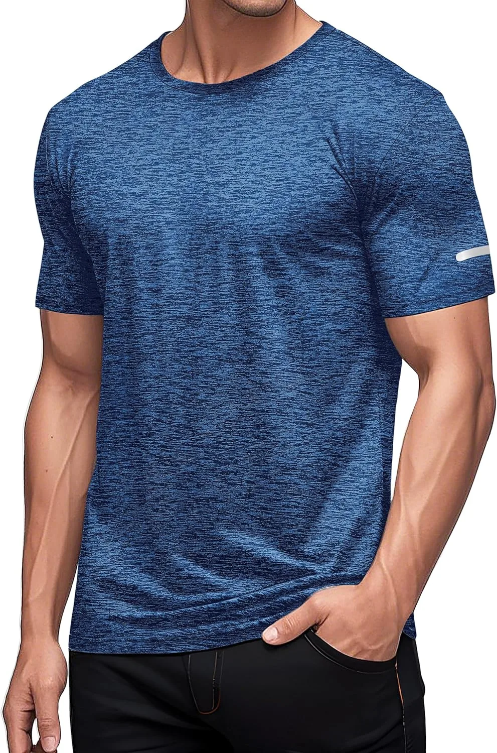 

Футболка мужская для тренировок MAGCOMSEN, короткий рукав, легкая