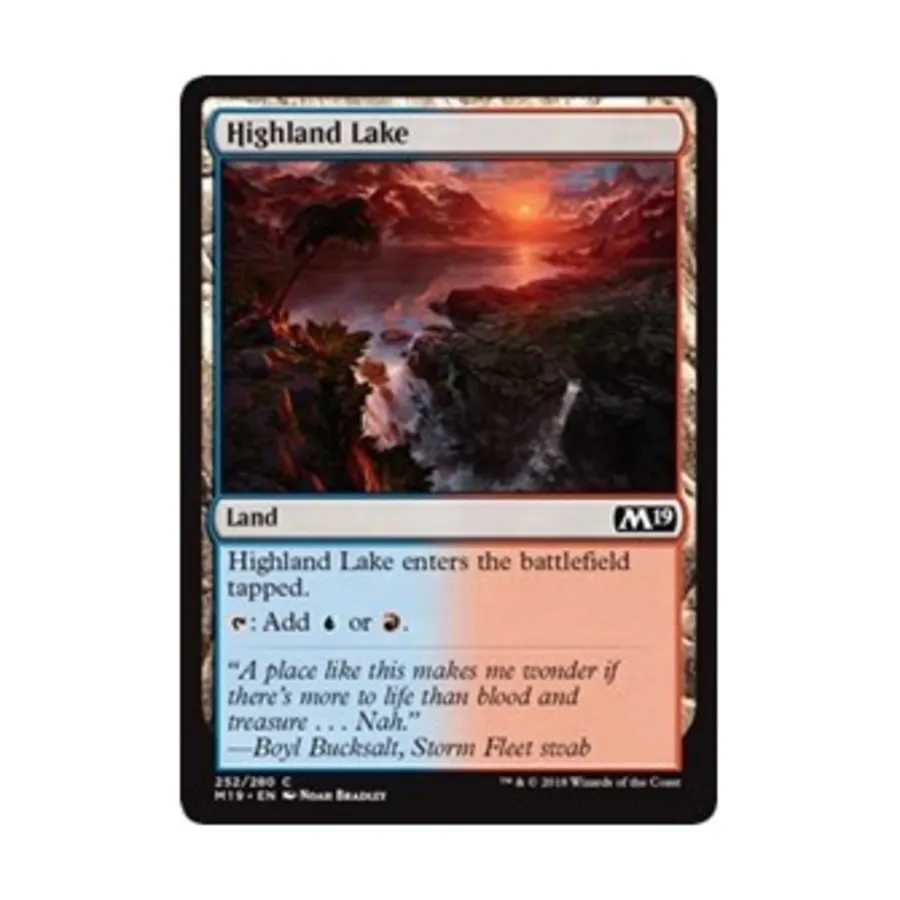 

CCG Хайленд-Лейк (C) (фольга), MTG - Core Set 2019