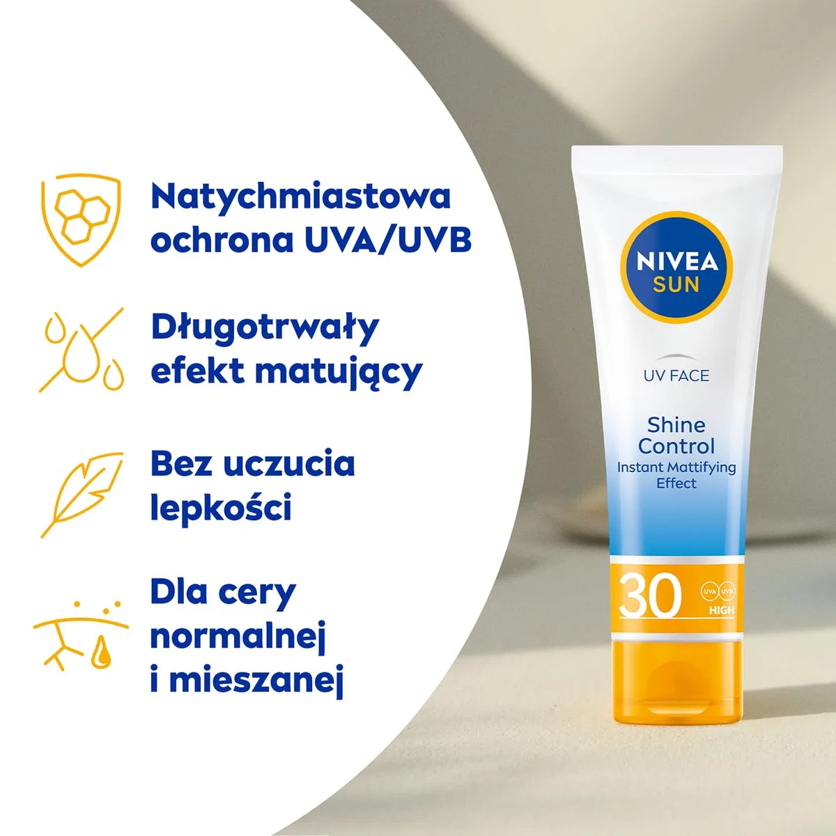 Матирующий солнцезащитный крем для лица SPF 30 от NIVEA SUN Nivea Sun — фото 4