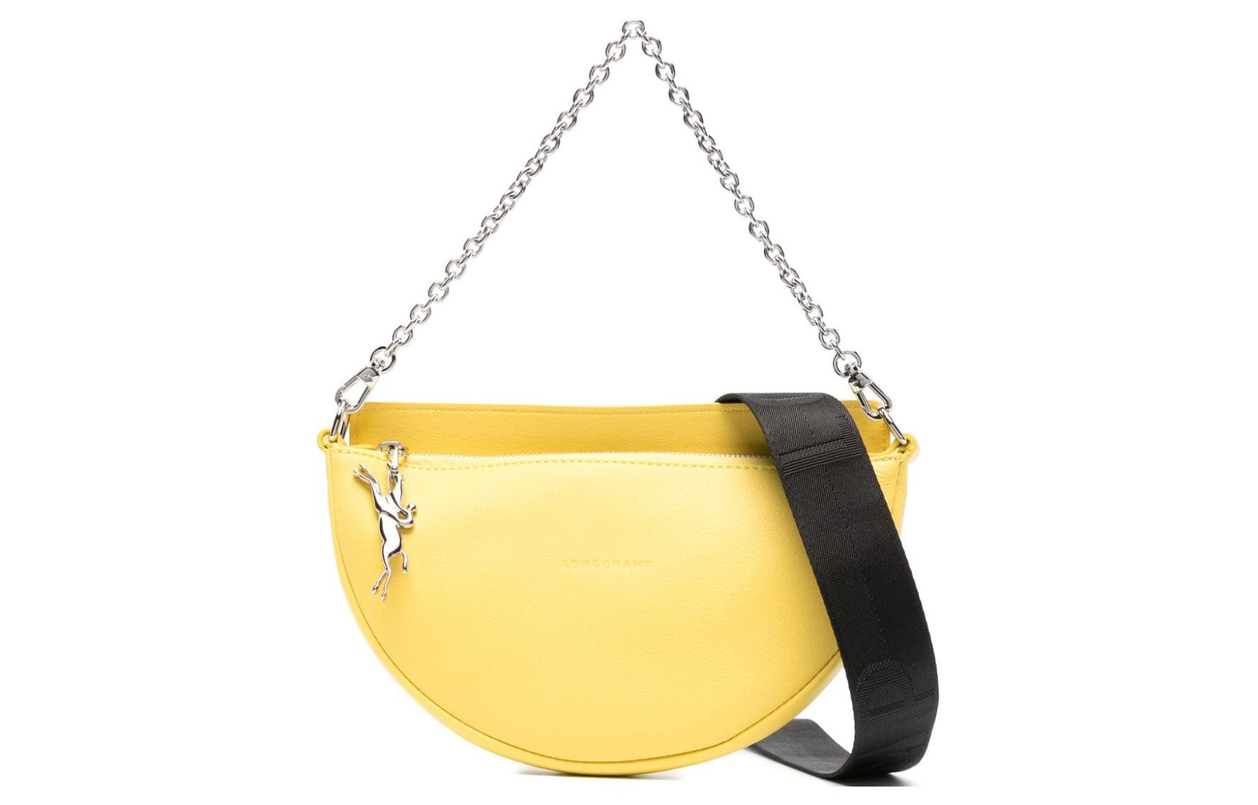 

LONGCHAMP Маленькая кожаная сумка через плечо Smile