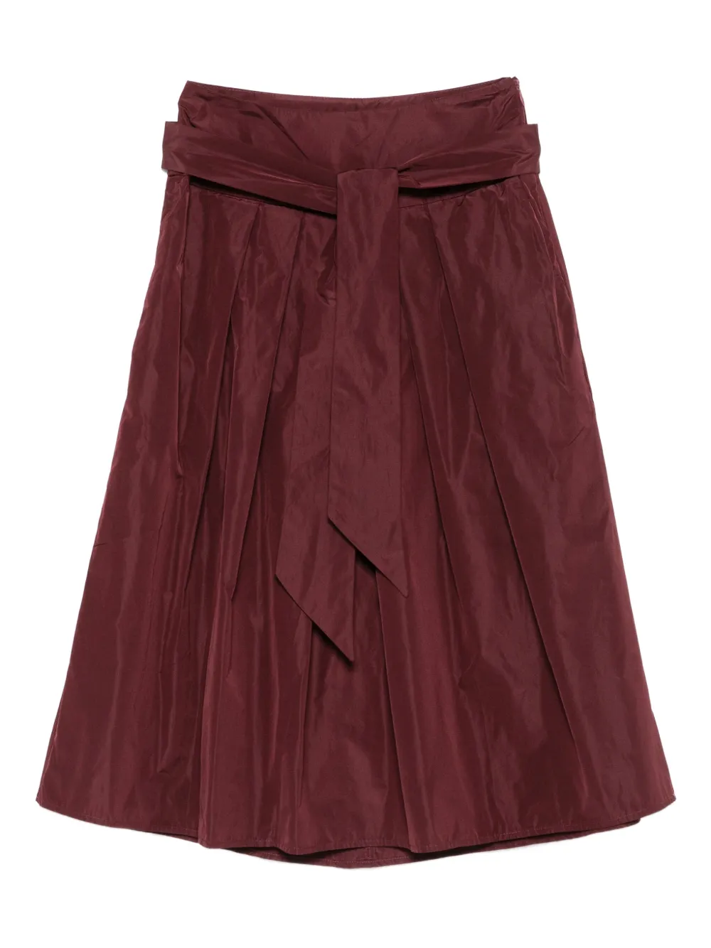 

Юбка миди Camelia с поясом Niu, красный