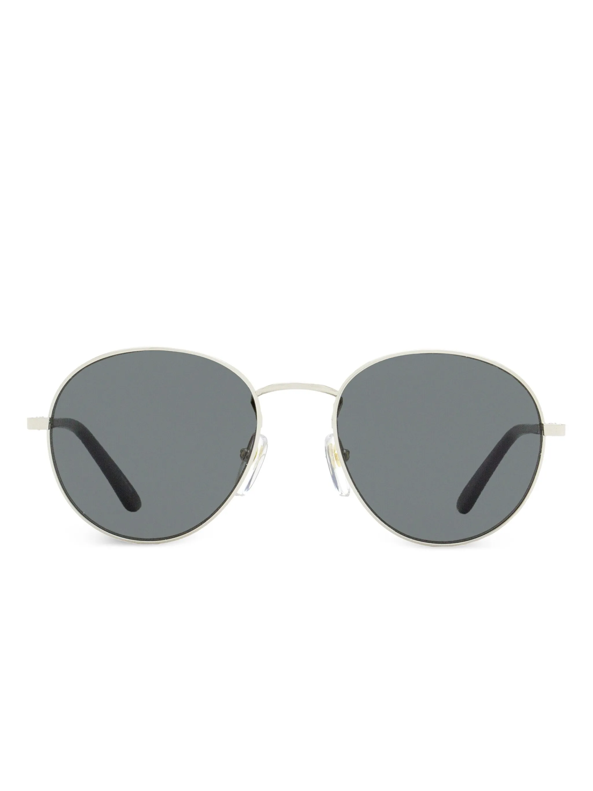 

Солнцезащитные очки в круглой оправе Smith, серебристый