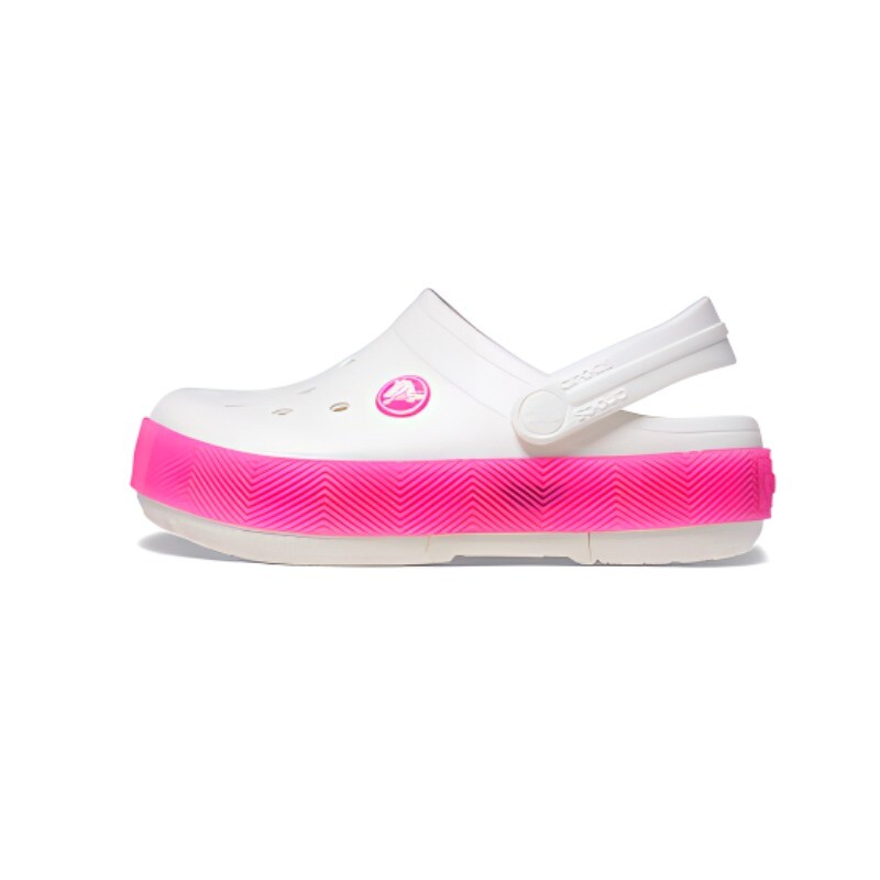 

Детские сандалии Kids White/hot Spicy Powder Crocs, белый