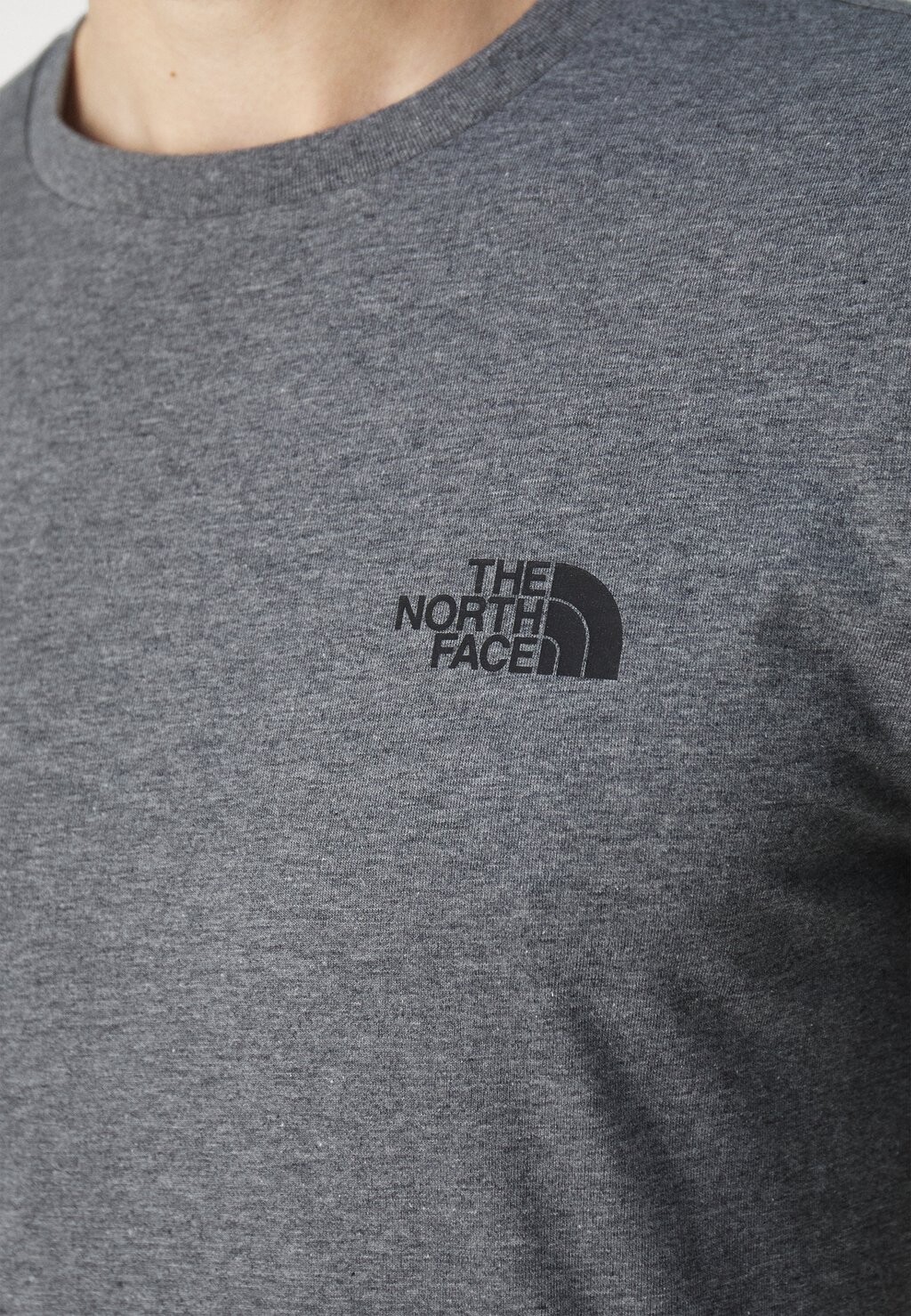 

Базовая футболка The North Face, пестрый серый Simple Dome Tee