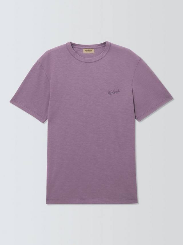 

Футболка с эффектом неравномерной вязки WOOLRICH, Grapeade