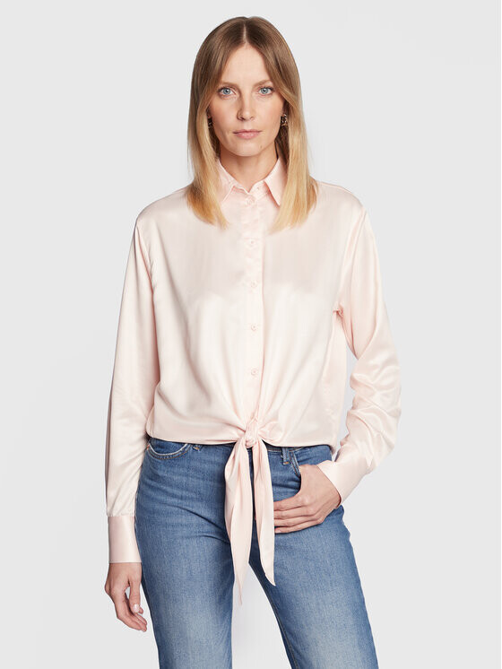 

Рубашка стандартного кроя Guess, розовый