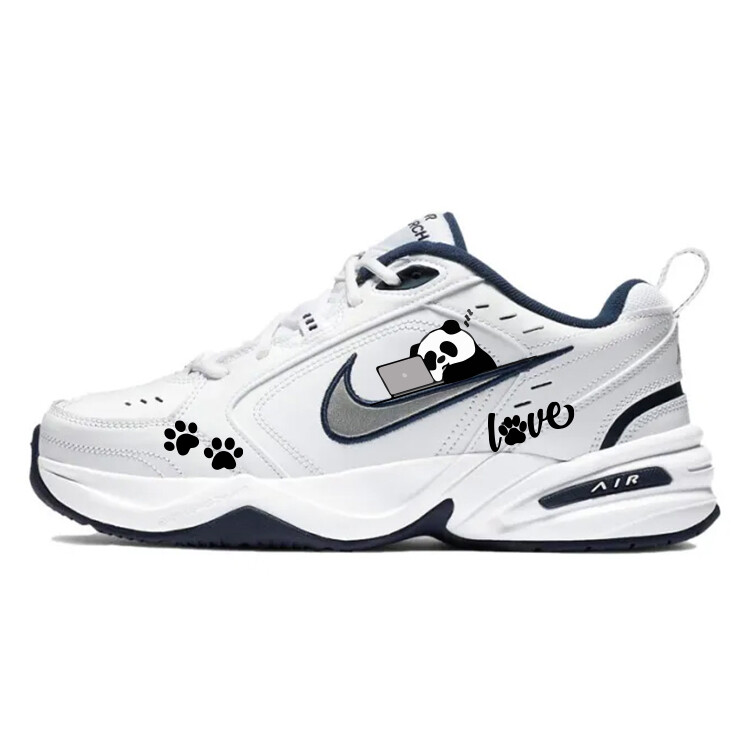 

Кроссовки Air Monarch 4 Chunky унисекс с низким верхом белого цвета Nike, белый