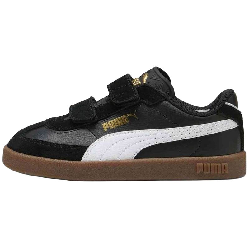 

PUMA Club II Era Low top детские скейтерские кроссовки Black/White для детей 3-7 лет