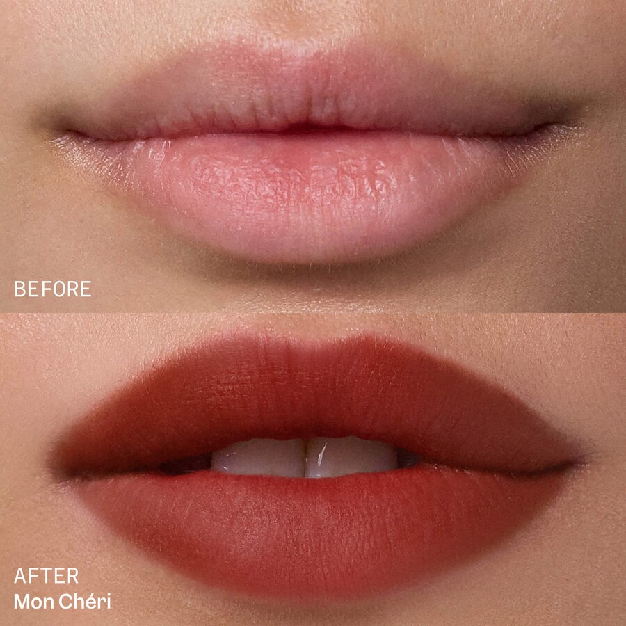 Увлажняющая матовая помада PLUME LIP VIOLETTE_FR, 0.12 oz/3.3 g, Mon Chéri — фото 4