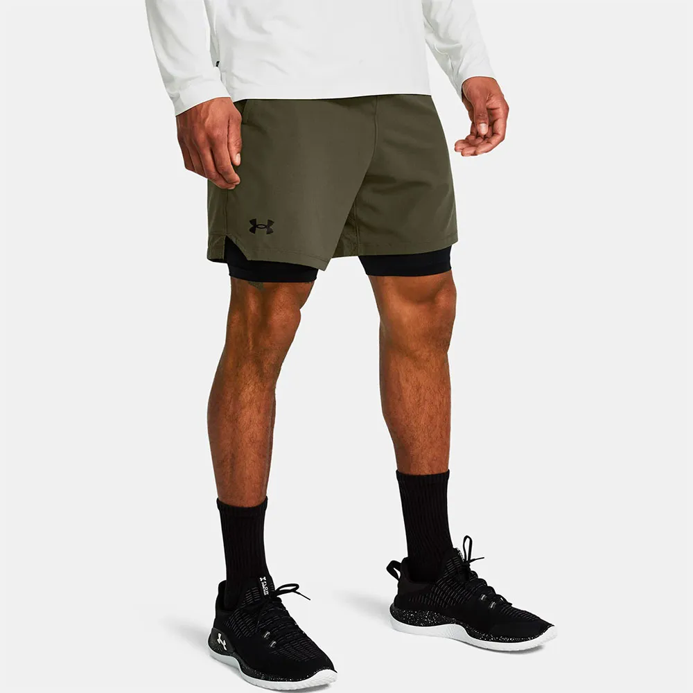 

Шорты Under Armour Vanish Woven 2-in-1, зеленый