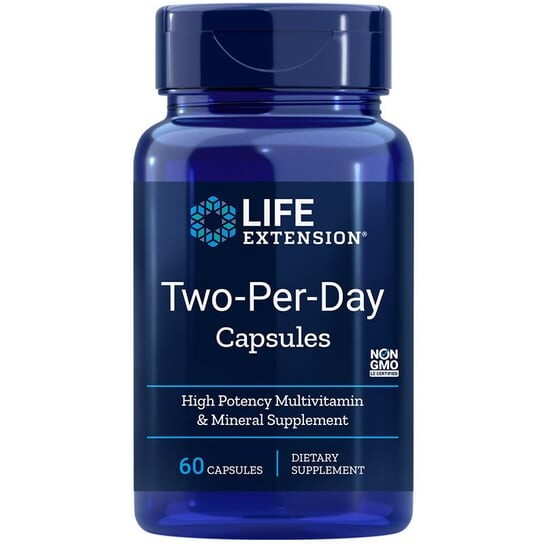 

Поливитаминный препарат Life Extension, Two-Per-Day, 60 капсул