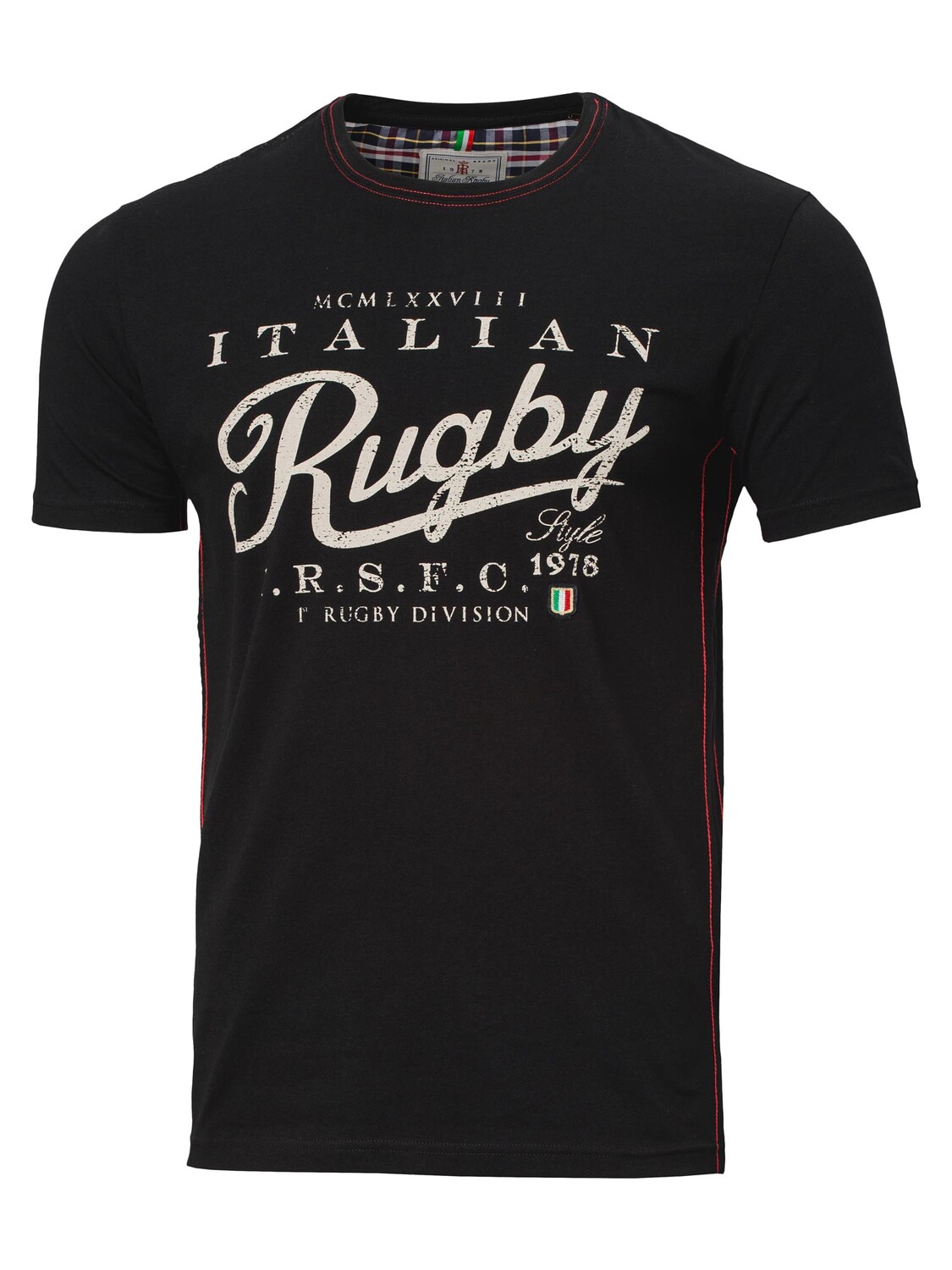 

Футболка Italian Rugby Style IRS01-4, черный