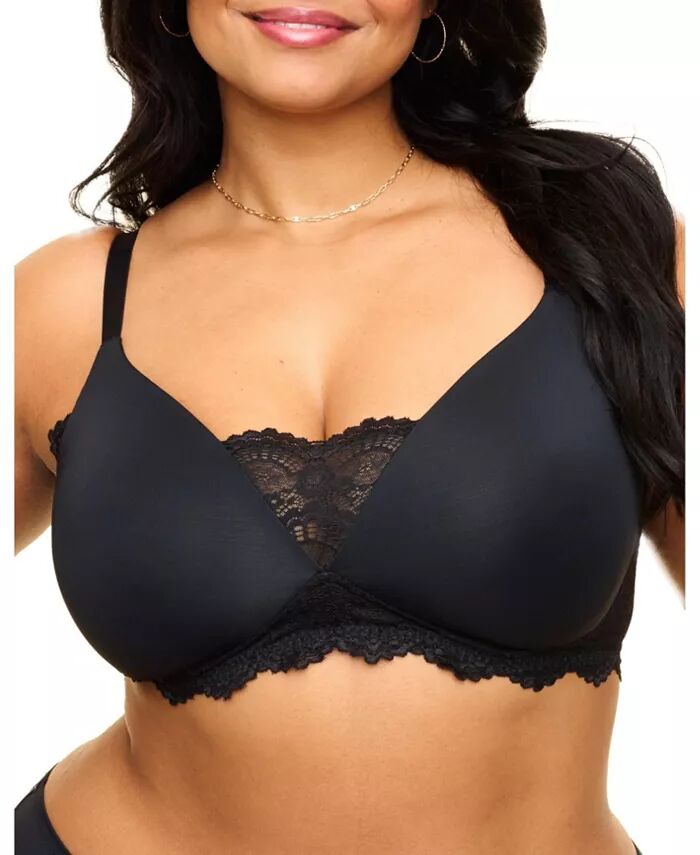 

Женский бюстгальтер Jainey Contour Plunge Adore Me, черный
