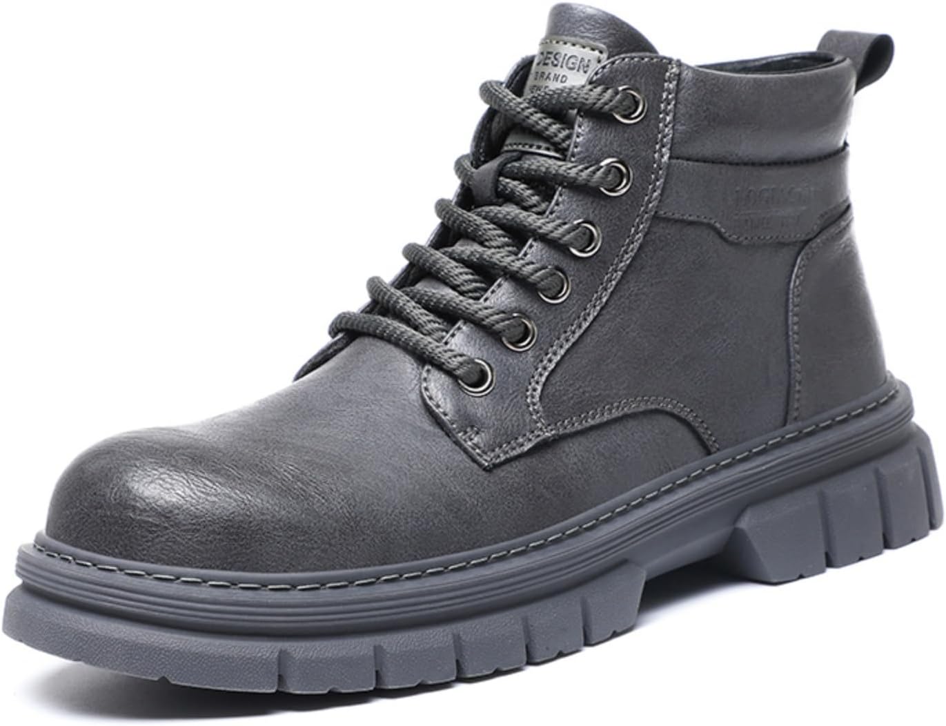 

Мужские ботинки челси из натуральной кожи, мокасины, однотипный дизайн обуви, плоская подошва, круглый носок, легкие и удобные. Отлично подходят для вечеринок, свадеб, официальных мероприятий и работы в офисе Houdbdol, серый