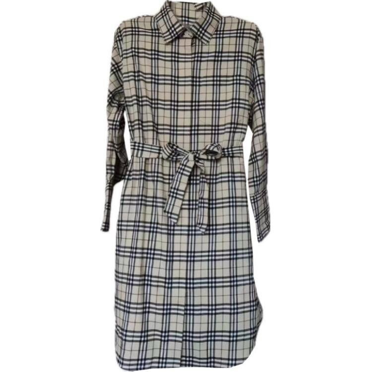 

Платье женское Burberry с длинными рукавами, серый