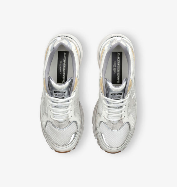 Кроссовки Lightstar из кожи и сетки с низким верхом Golden Goose, мультиколор — фото 2