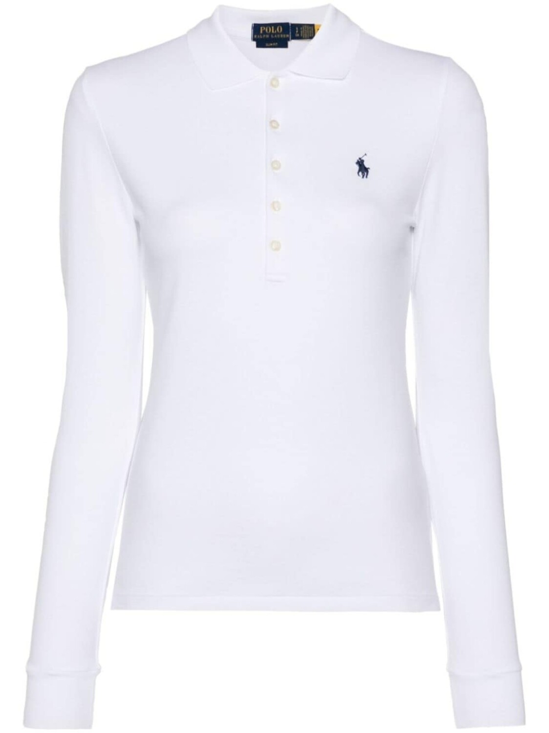 

Polo Ralph Lauren рубашка поло с вышивкой Polo Pony, белый