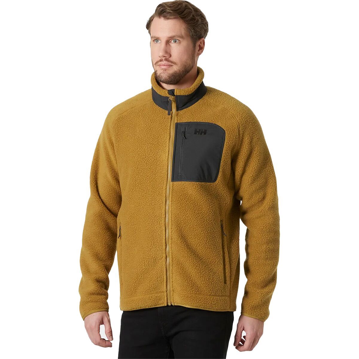 

Пальто из велюра с объемной фактурой Helly Hansen, цвет lynx