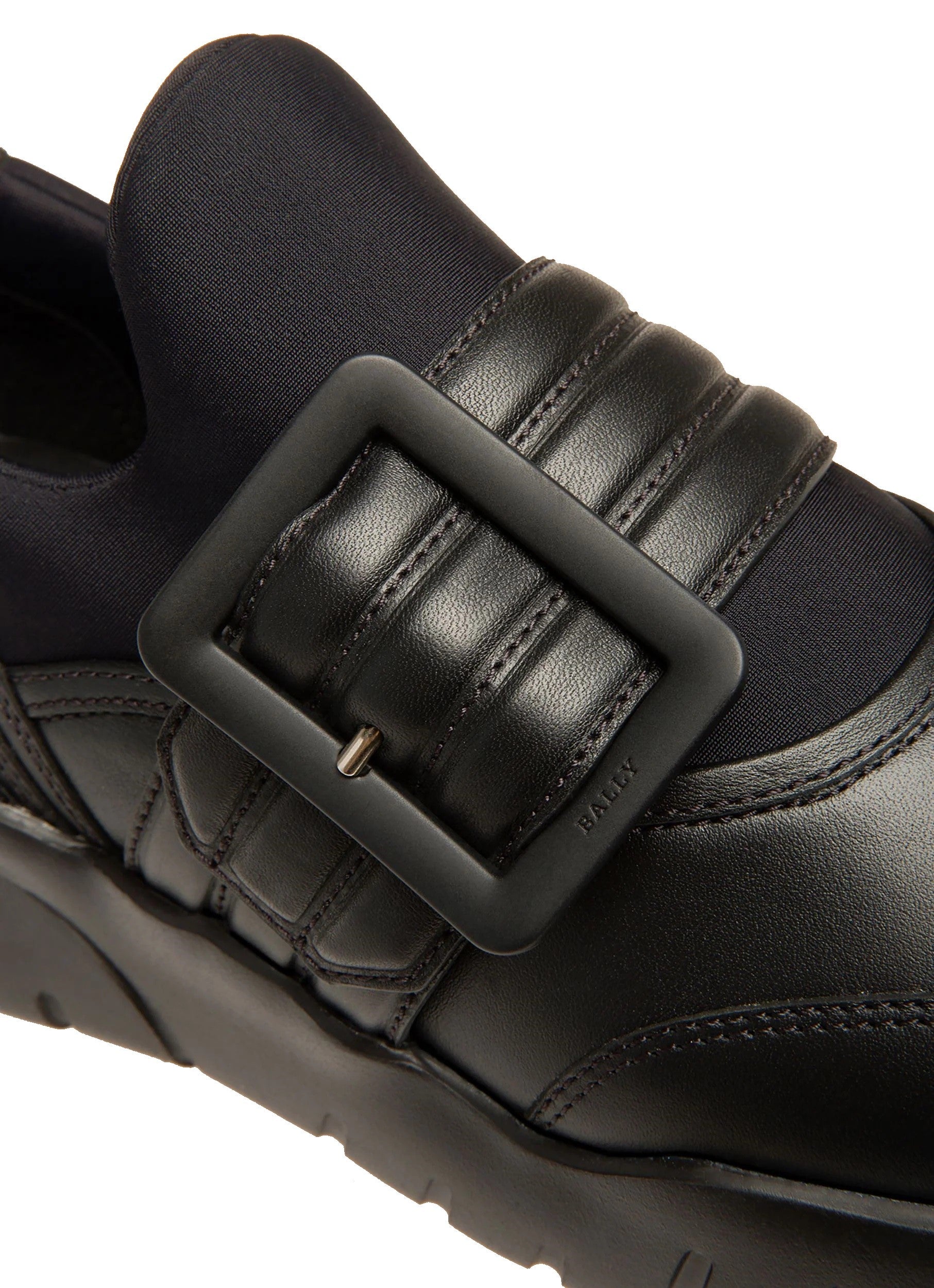 Женские кроссовки Bally Brinelle 6239651 из черной телячьей кожи — фото 4