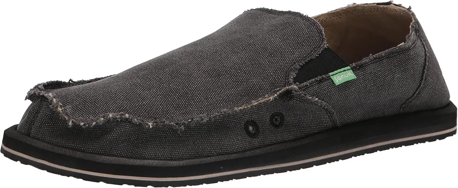Туфли Sanuk Men's Vagabond, Charcoal