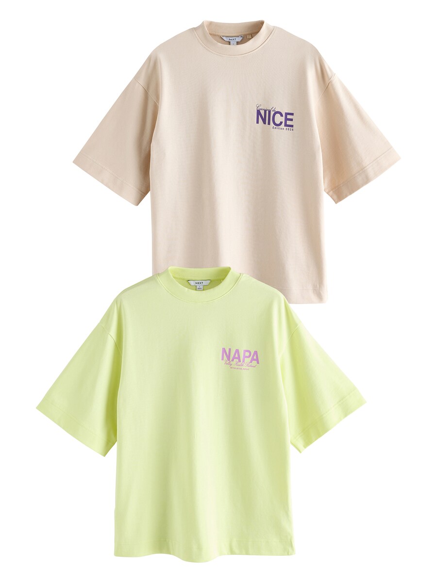 

Рубашка Next, цвет Beige/Lime