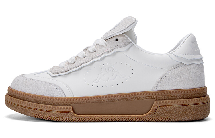 

Кроссовки Kappa Skateboarding Shoes Women's Low-top Gray/Brown, белый/серый