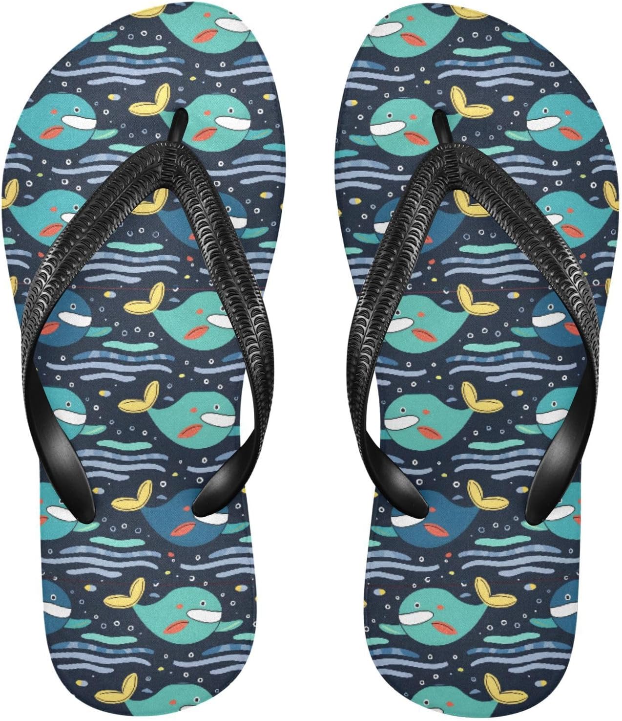 

Женские и мужские шлепанцы с динозаврами и планетами, женские слайды, мужские сандалии, душевые тапочки, летние нескользящие шлепанцы для плавания, пляжа и ванной Mnsruu, Whales A8596