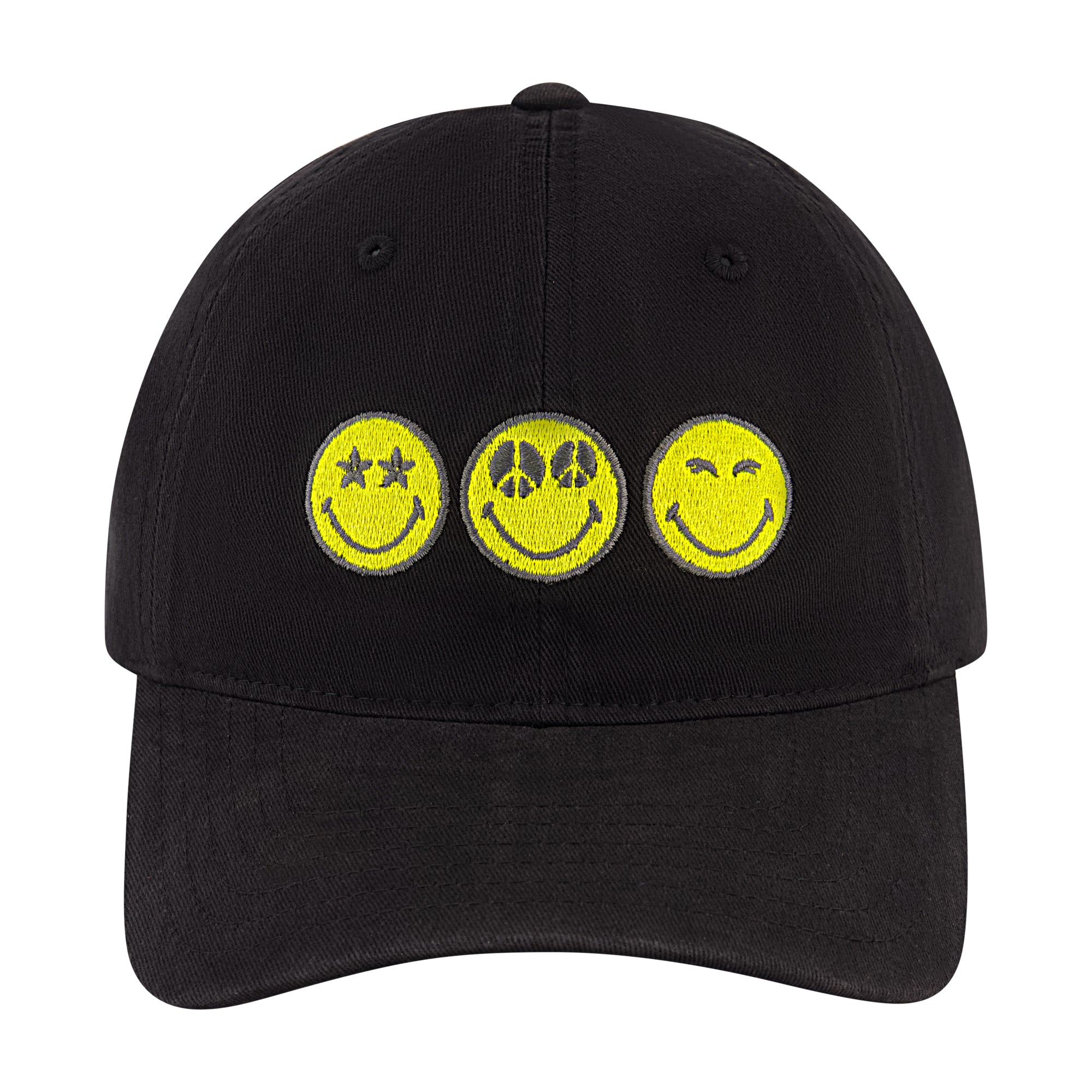 

Smileyworld Смайлик Мир Глаза Папа Кепка, черный