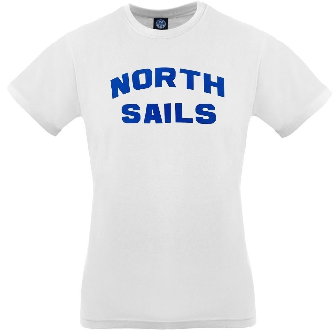 

Белая футболка с логотипом Block North Sails, белый