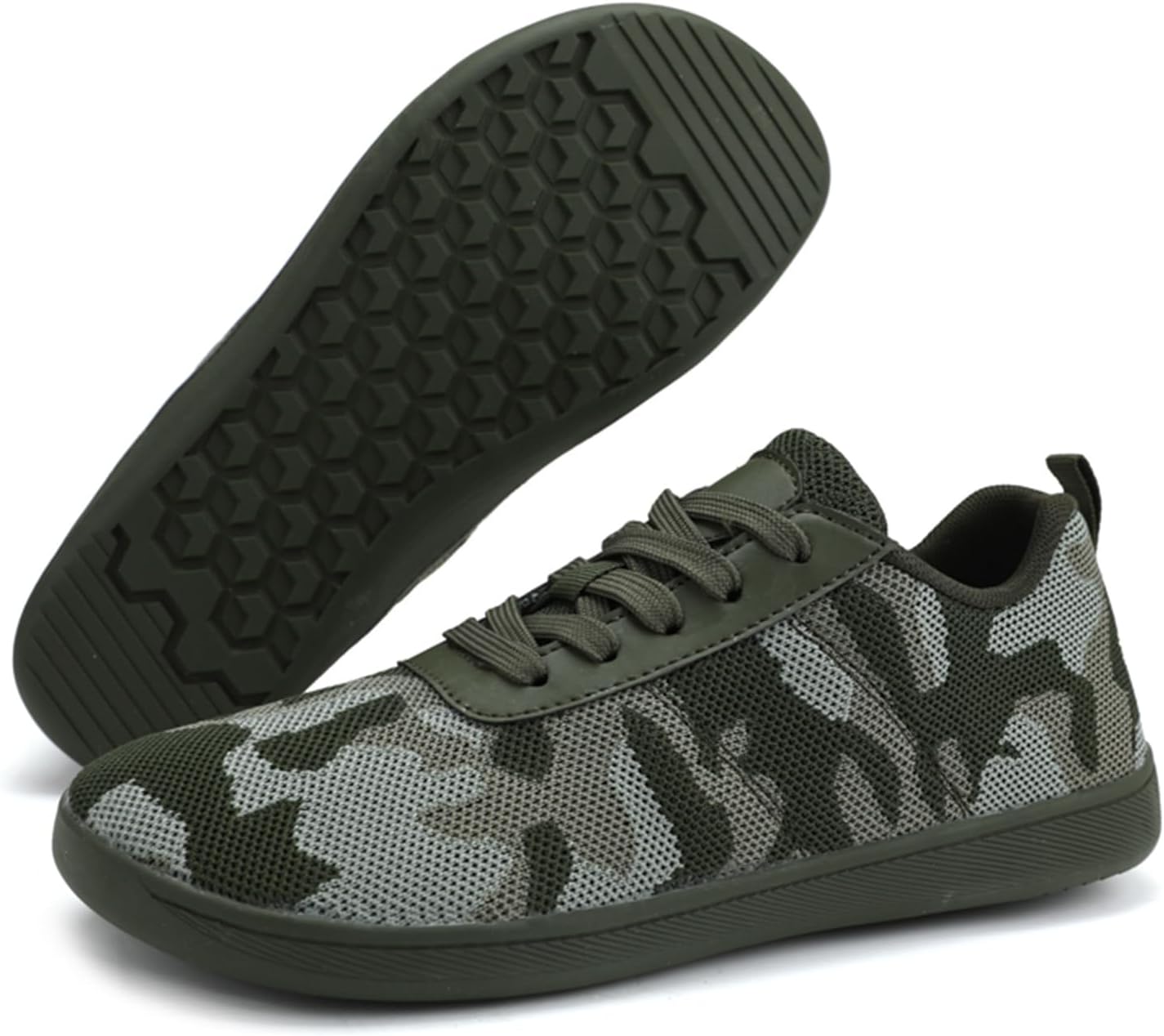 

Мужские широкие кроссовки для мужчин и женщин, для прогулок на улице и трейлового бега, минималистичные, легкие и дышащие Medasain, зеленый