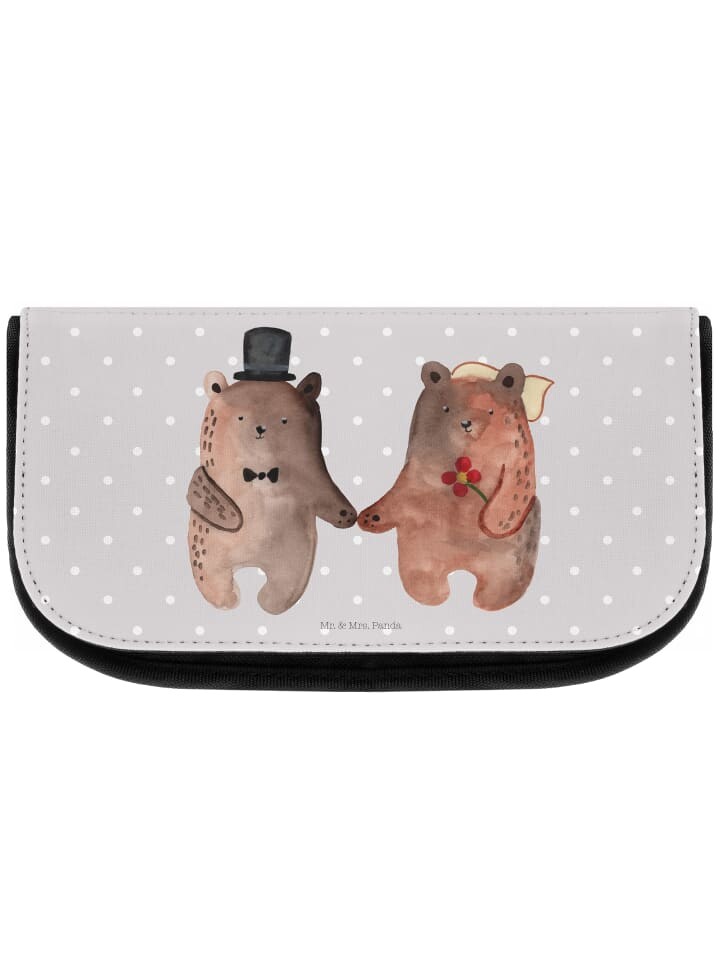 

Косметичка Mr & Mrs Panda Bär Heirat ohne Spruch, пастельно-серый