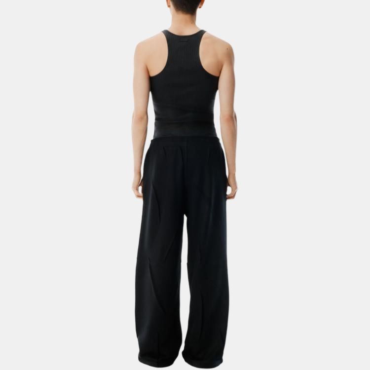 Средние завышенные оверсайз свитшоты Alexander Wang, черный — фото 2