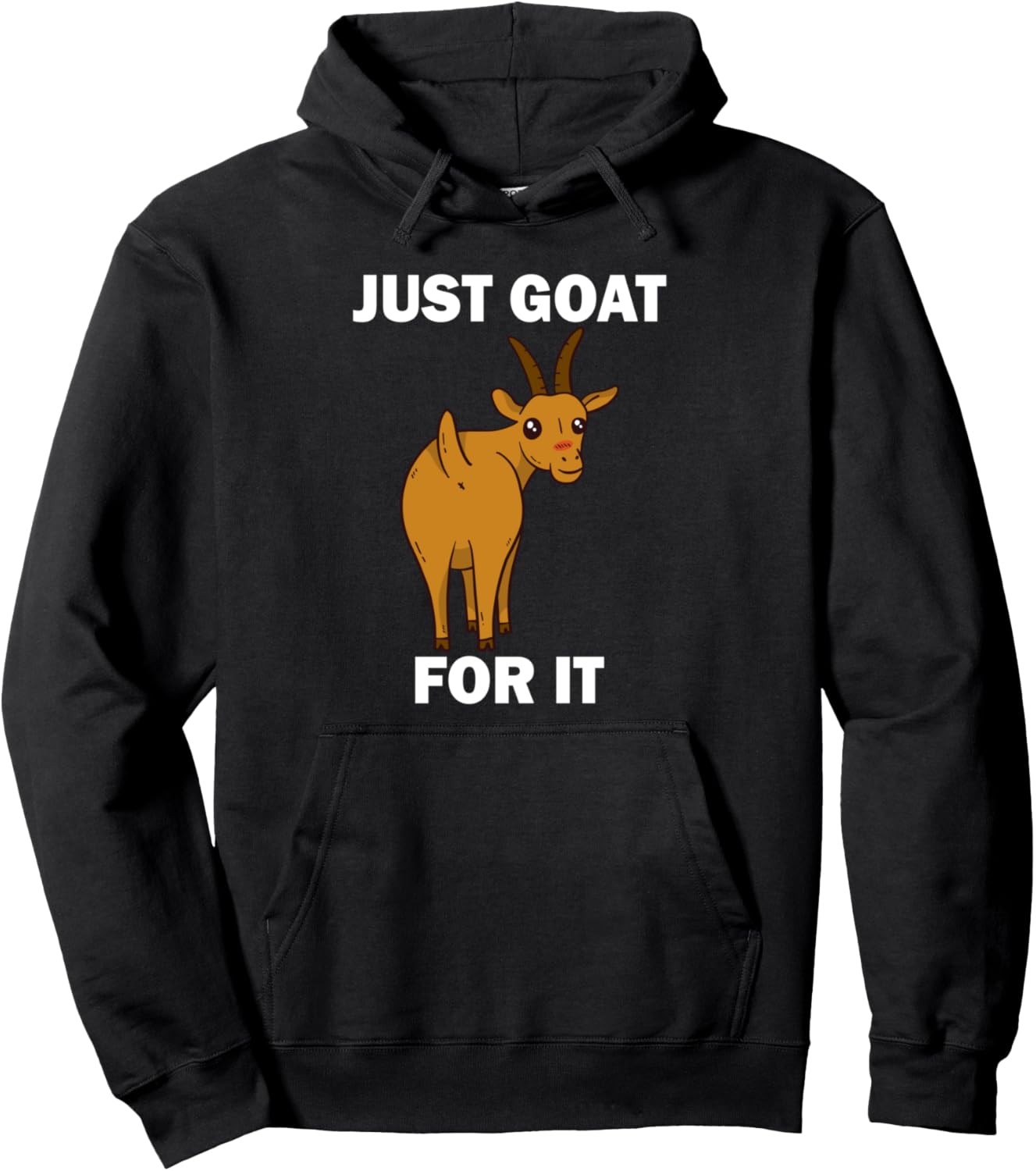 

Худи Just for Goat Farming And Sweet Goat Designs For Goat Lovers, черный