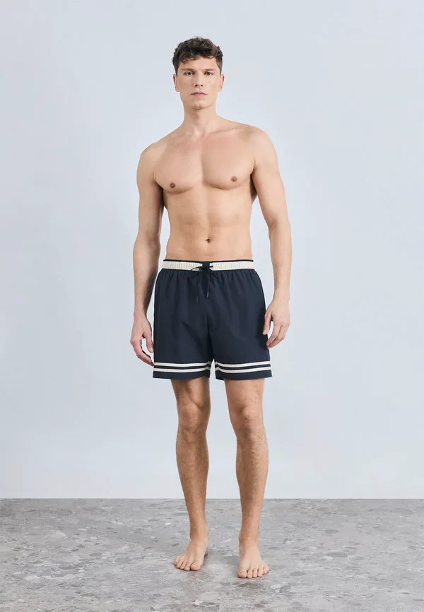 Плавки-Шорты maillot de bain Lacoste, Blackbird/Naturel Clair — фото 2