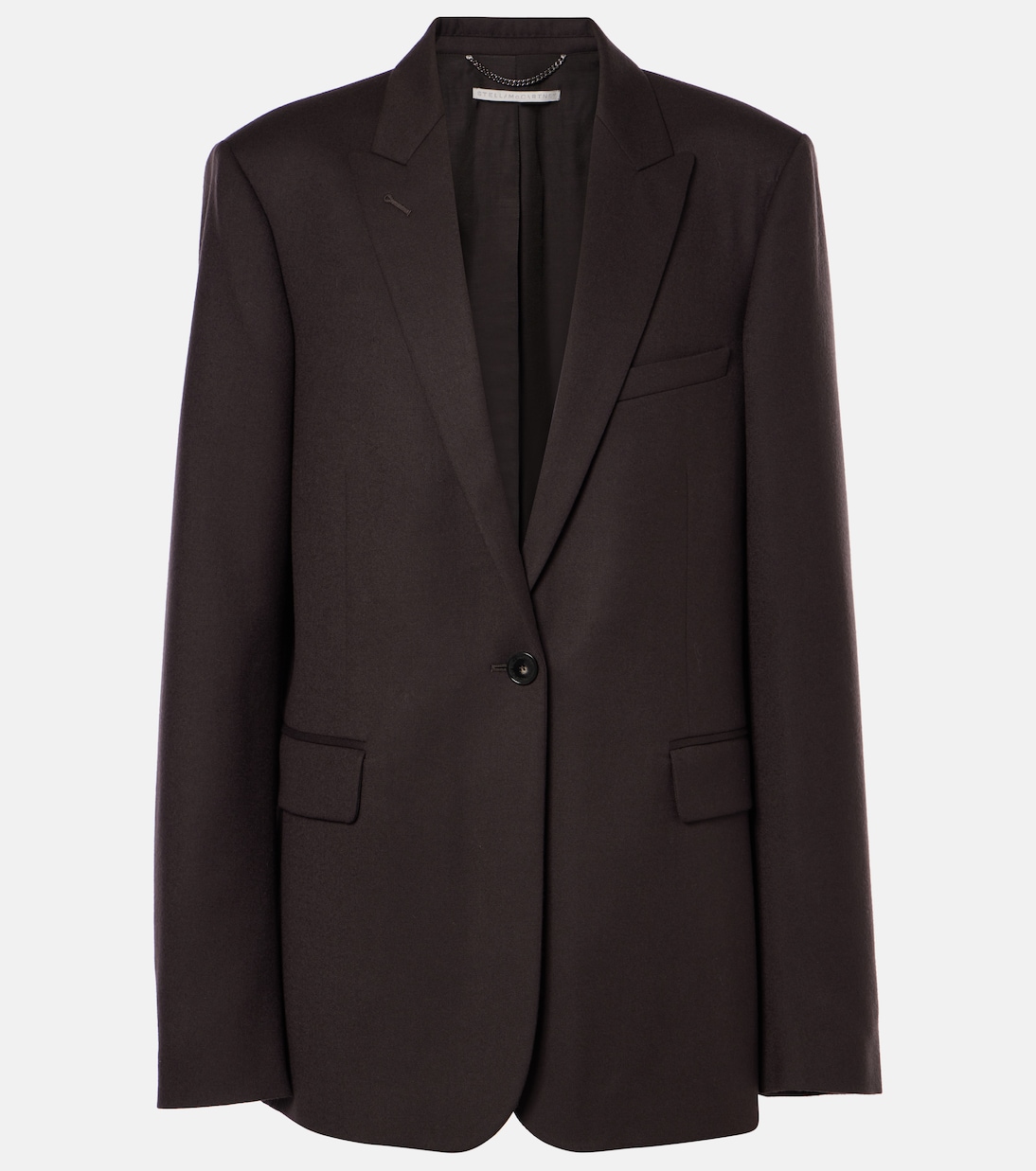 

Шерстяной блейзер Stella McCartney, Dark Chocolate