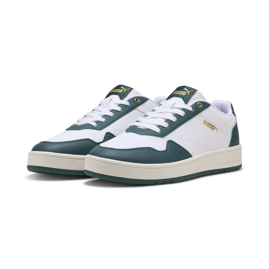 

ADIDAS Кроссовки Court Classic для взрослых PUMA White Dark Myrtle Gold Green
