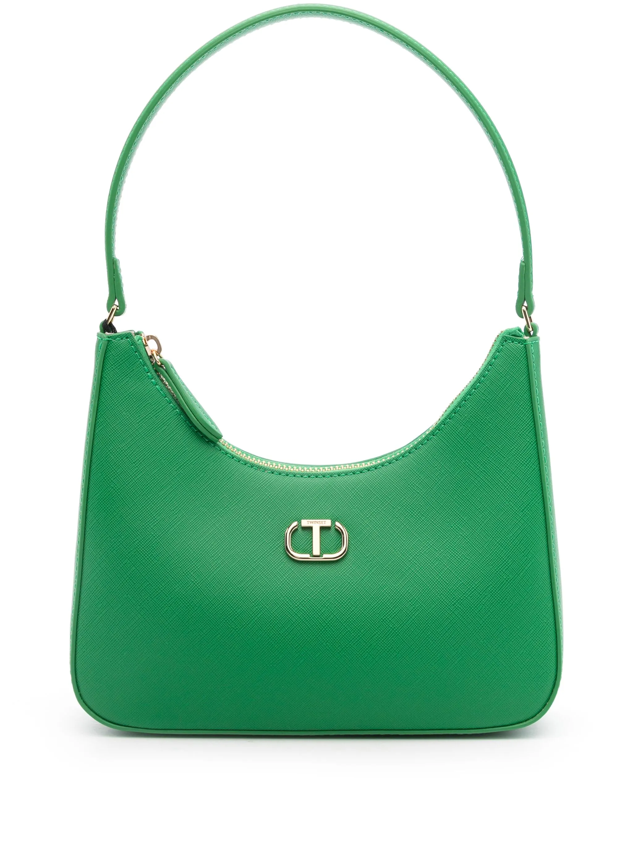 

Сумка на плечо с логотипом Twinset, зеленый