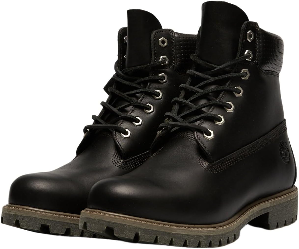 Timberland мужские премиальные 6-дюймовые шнурованные водонепроницаемые ботинки, black, 8.5 Wide — фото 2