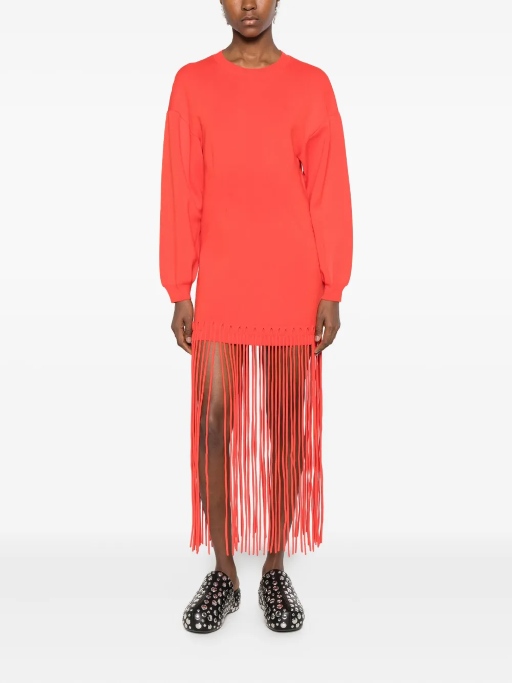 

Платье Wallis с бахромой Simon Miller, красный