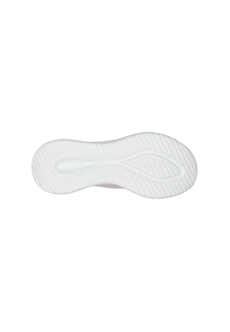 Кроссовки детские, гибкая подошва, ULTRA FLEX 3.0 Skechers, светло-розовый — фото 2