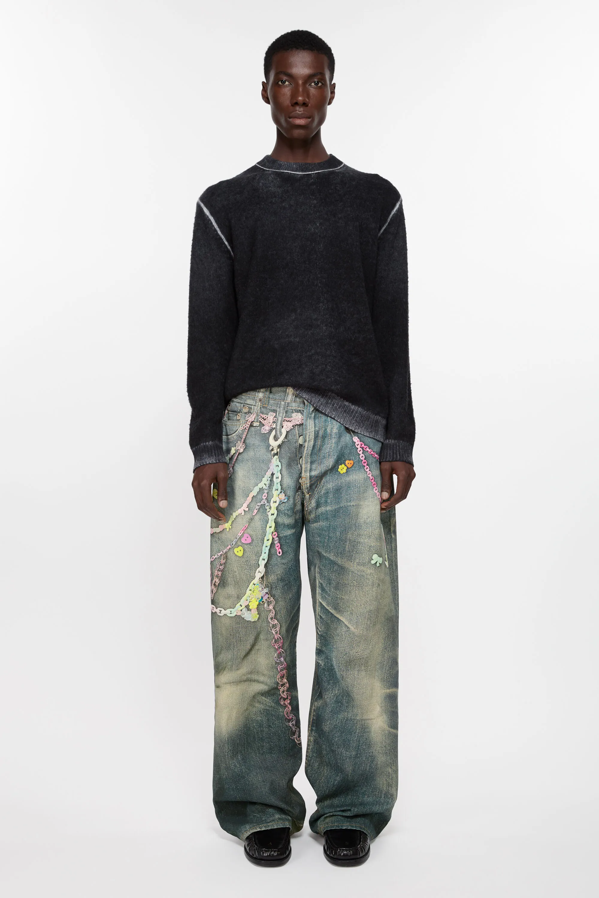 

Мешковатые джинсы - 1981M Acne Studios, цвет Mid Blue