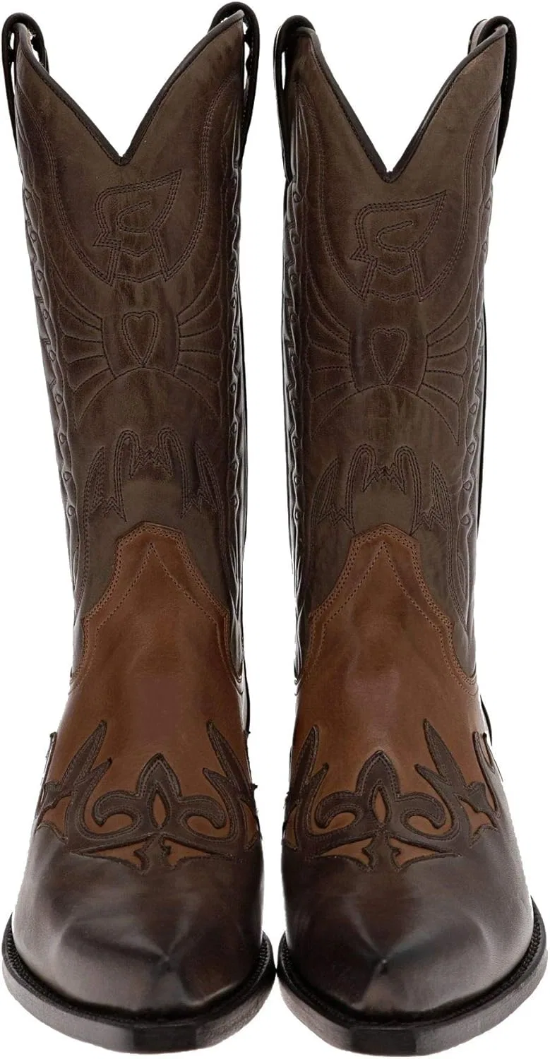 FB Fashion Boots FB Модные ботинки Унисекс Ковбойские ботинки Carlos Marron Cognac Вестерн-ботинки Кожаные ботинки Коричневые — фото 3