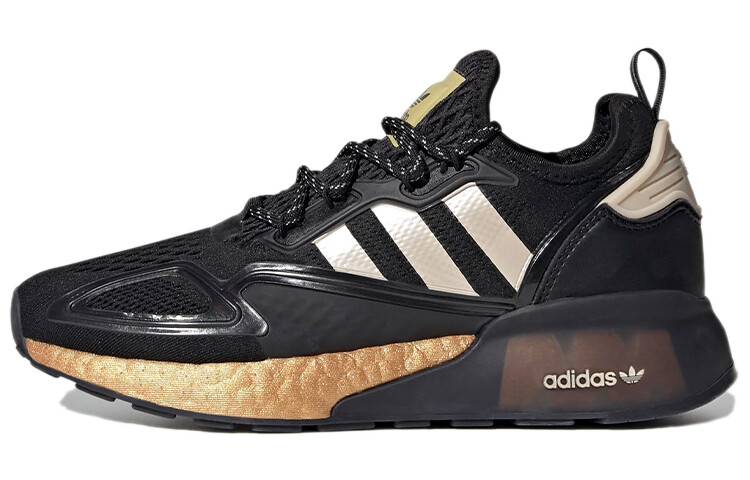 

Кроссовки Adidas Originals Zx 2K Boost Black Gold Metallic Women's Women's