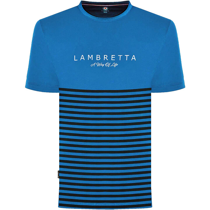 

Мужская футболка Lambretta в полоску
