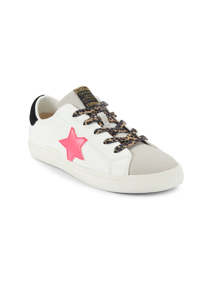 

Кроссовки Ava Girl's Star Colorblock Vintage Havana, цвет White Pink