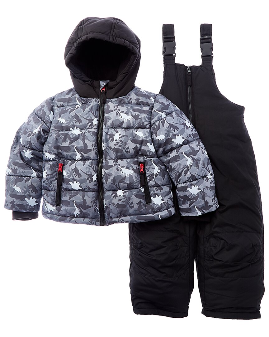 

Детский зимний комбинезон Rothschild Kids 2 в 1, серый