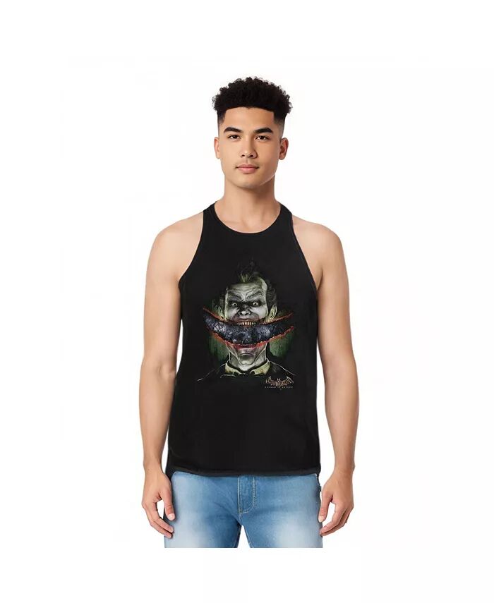 

Мужская майка Arkham Asylum Crazy Lips для взрослых Batman, черный